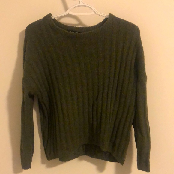 Woollen sweater dark green - Picture 1 of 4